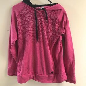 Pink adidas hoodie